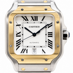 Cartier Santos Large 39.8MM W2SA0006 Two-Tone Watch
